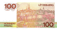 Luxembourg / P-58b / 100 Francs / ND (1986) Serie E
