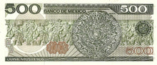 Mexico / P-079b / 500 Pesos / 07.08.1984