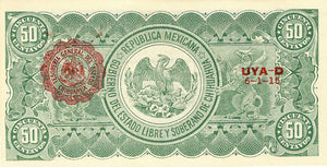 Mexico / P-S528e / 50 Centavos / 01.06.1915