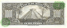 Mexico / P-052p / 1000 Pesos / 27.06.1972