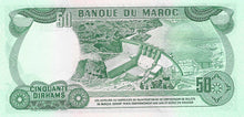 Morocco / P-58b / 50 Dirhams / 1985/AH1405