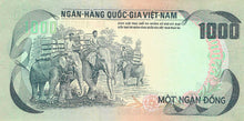 Viet Nam / P-034a / 1000 Dong / ND (1972)