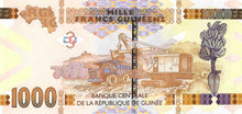 Guinea / P-48a / 1000 Francs / 2015