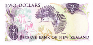 New Zealand / P-170a / 2 Dollars / ND (1989-92)