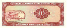 Nicaragua / P-123a / 10 Cordobas / D 1972