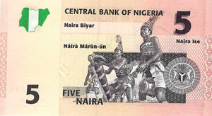 Nigeria / P-32a / 5 Naira / 2006