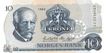 Norway P-36c 10 Kroner 1984