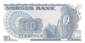 Norway / P-36c / 10 Kroner / 1984