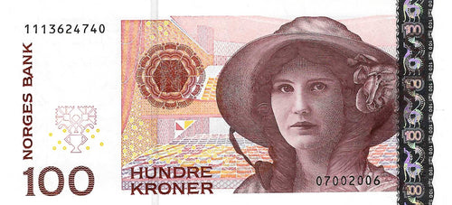 Norway P-49c 100 Kroner 2006