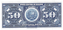 Peru / P-089a / 50 Soles de Oro / 20.08.1965