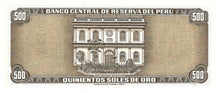 Peru / P-104c /  500  Soles de Oro / 16.05.1974