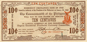 Philippines P-S642 10 Centavos 1942