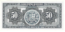Peru / P-078a / 50 Soles / 24.10.1957