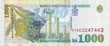 Romania / P-106 / 1000 Lei / 1998