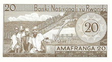 Rwanda / P-06e  / 20 Francs / 01.01.1976