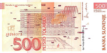 Slovenia / P-16a / 500 Tolarjev / 15.01.1992