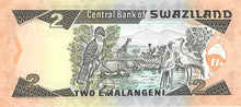 Swaziland / P-13a / 2 Emalangeni / ND (1987)