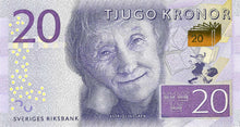Sweden P-69  20 Kronor ND (2015)