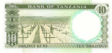 Tanzania / P-02b / 10 Shillings / ND (1966)