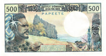 Tahiti / P-25d / 500 Francs / ND (1985)