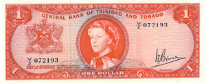Trinidad and Tobago P-26c 1 Dollar L 1964