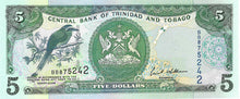Trinidad and Tobago P-47a 5 Dollars 2006