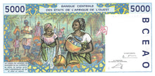 West African States / Ivory Coast / P-113Am / 5'000 Francs / (20)03