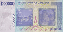 Zimbabwe / P-78 / 10 Million Dollars / 2008