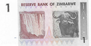 Zimbabwe / P-65 / 1 Dollar / 2007 (2008)