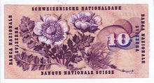 P-45k / 10 Franken / Gottfried Keller / 23.12.1965