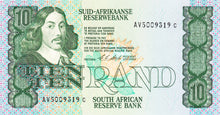 South Africa / P-120e / 10 Rand / ND (1990-93)