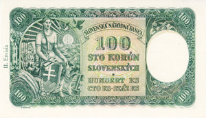 Slovakia / P-11a / 100 Korun / 07.10.1940