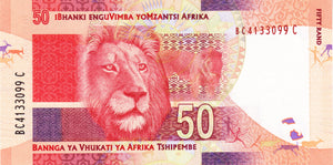 South Africa / P-135 / 50 Rand / ND (2012)