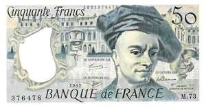 France P-152f 50 Francs 1992