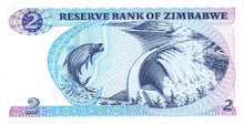 Zimbabwe / P-01a / 2 Dollars / 1980