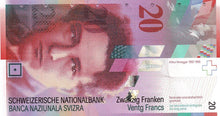 Switzerland  P-69a 20 Franken 2003