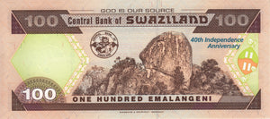 Swaziland / P-34 / 100 Emalangeni / 19.04.2008 / COMMEMORATIVE