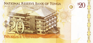 Tonga / P-41 / 20 Pa'anga / ND (2008)