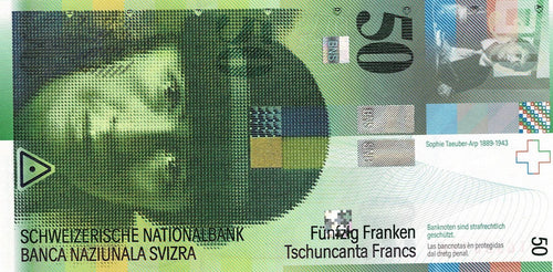 Switzerland P-70a 50 Franken 1994