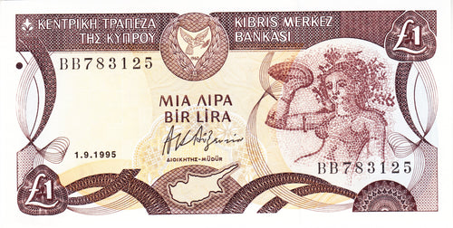 Cyprus / P-53d / 1 Pound / 01.09.1995