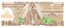 Guatemala / P-058c / 1/2 Quetzal / 06.01.1982