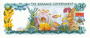 Bahamas / P-18b / 1 Dollar /  L. 1965