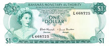 Bahamas / P-27a / 1 Dollar / L. 1968