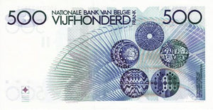 Belgium / P-141a / 500 Francs / ND (1980-81)