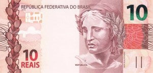Brazil / P-254 / 10 Reais / 2010
