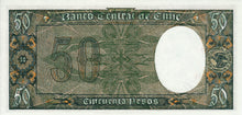Chile / P-112 / 50 Pesos / ND (1947-58)
