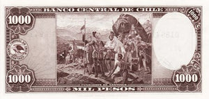Chile / P-116 / 1000 Pesos / ND (1947-59)