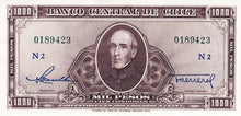 Chile / P-116 / 1000 Pesos / ND (1947-59)