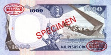 Colombia / P-430as / 1000 Pesos / 20.07.1983 / SPECIMEN