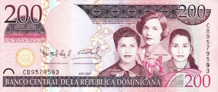 Dominican Republic / P-178 / 200 Pesos Oro / 2007